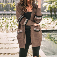 Load image into Gallery viewer, 2019 Autumn Long Cardigan Women Sweaters Ladies Long Sweater Women Knitted Sweater Female Long Sleeve Loose Cardigans Coat